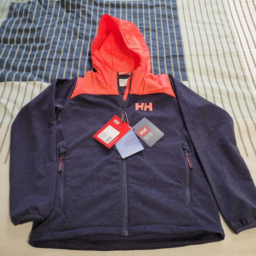 NWT helly hansen fleece lined hoodie